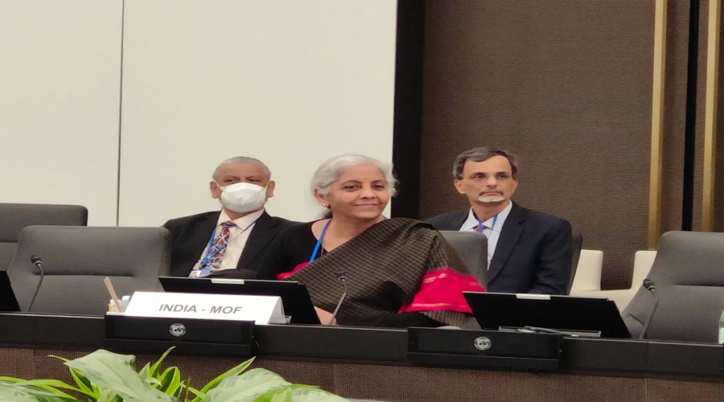 sitharaman at IMF