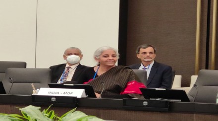 sitharaman at IMF