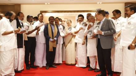 The inauguration of the office by DMK chief and Tamil Nadu Chief Minister MK Stalin was also attended by leaders from the TMC, TDP, CPI, BJD and SAD. The inauguration of the office by DMK chief and Tamil Nadu Chief Minister MK Stalin was also attended by leaders from the TMC, TDP, CPI, BJD and SAD.