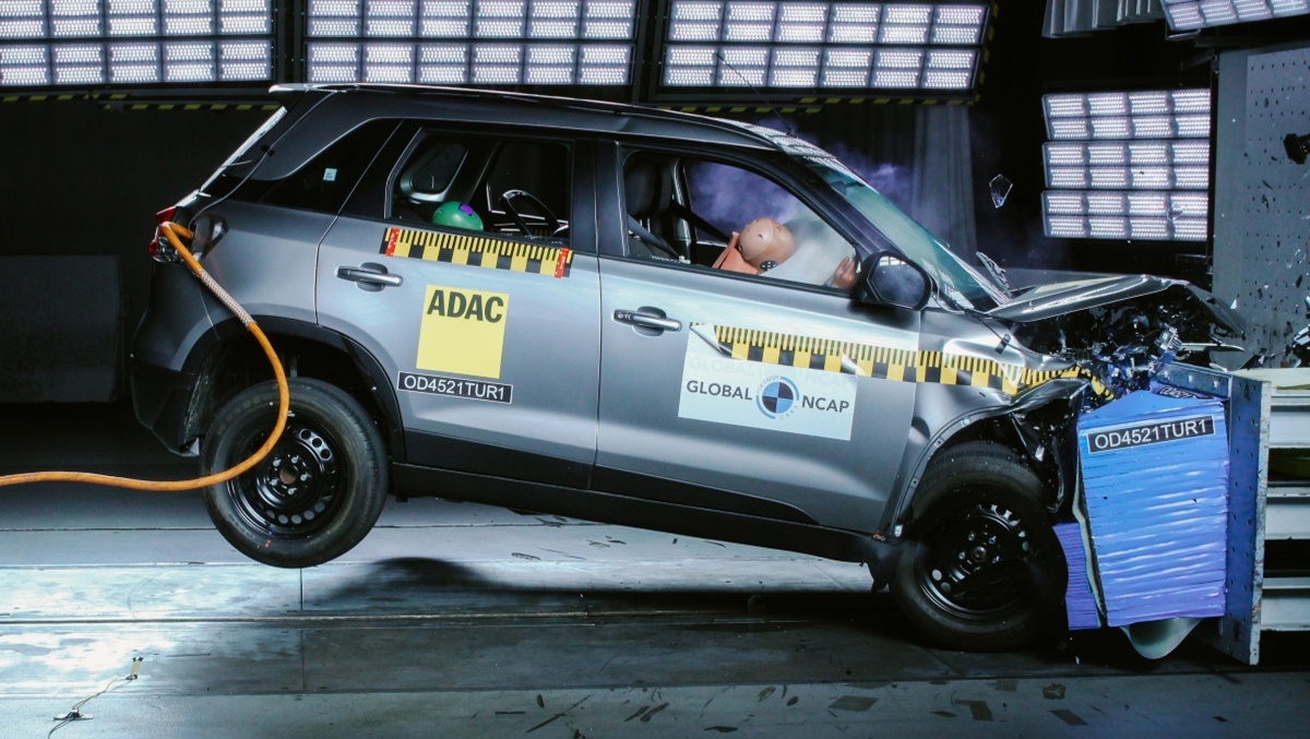 Toyota Kirloskar Motor Urban Cruiser gets 4-Star Safety Rating in the Global NCAP Crash Test Toyota Kirloskar Motor Urban Cruiser gets 4-Star Safety Rating in the Global NCAP Crash Test