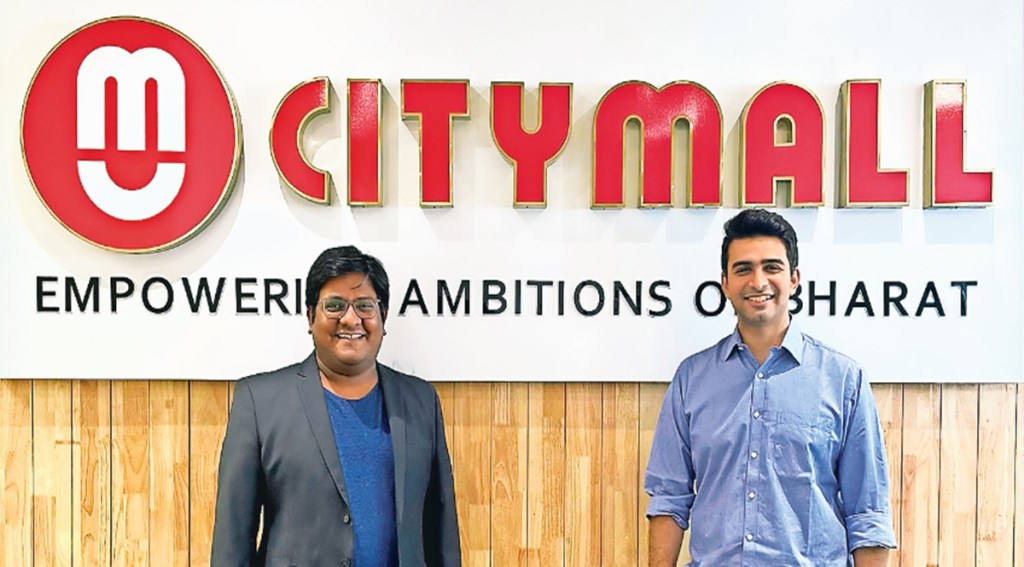 Naisheel Verdhan (left), and Angad Kikla, co-founders, CityMall, a community commerce venture