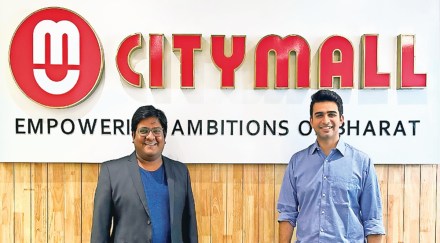 Naisheel Verdhan (left), and Angad Kikla, co-founders, CityMall, a community commerce venture Naisheel Verdhan (left), and Angad Kikla, co-founders, CityMall, a community commerce venture