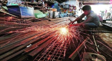 The core sector had witnessed an exceptionally high growth rate of 62.6 per cent in April 2021 mainly due to the low base effect.