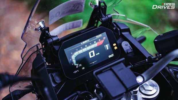2022 BMW F 850 GS Adventure instrument console