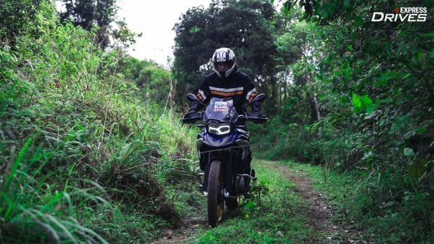 2022 BMW F 850 GS off road riding