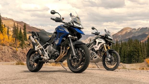 The engine comes mated to a 6-speed manual gearbox. Moreover, Triumph claims that the all-new Tiger 1200 is the most powerful shaft-driven adventure motorcycle. In terms of hardware, the Triumph Tiger 1200 gets electronically-controlled Showa semi-active suspension as standard while the braking duties are performed by Brembo Stylema calipers.