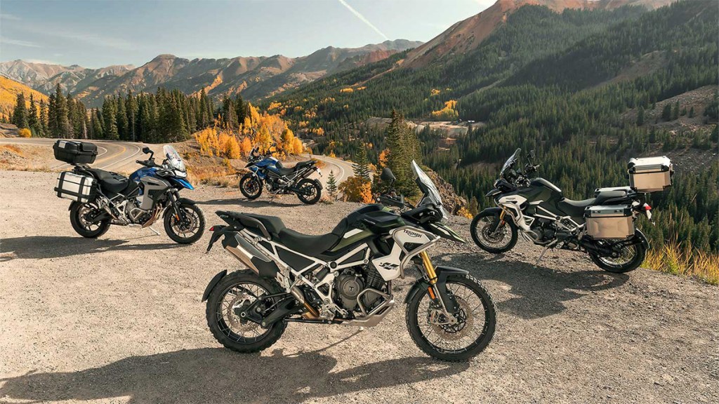 2022 Triumph Tiger 1200 models