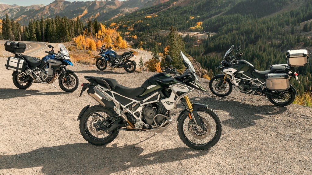 2022 triumph tiger 1200 range