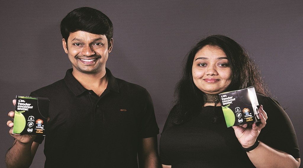 Foodio.fit co-founders Suresh Reddy and Apoorva Gururaj Foodio.fit co-founders Suresh Reddy and Apoorva Gururaj