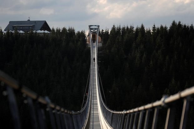 CzechTourism believes the bridge could attract tourists from all around the globe. (Reuters Photo)