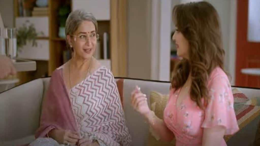 The ad film features the Madhuri Dixit-Dadi jodi, both played by Dixit showcasing Aquaguard’s technology and new features.