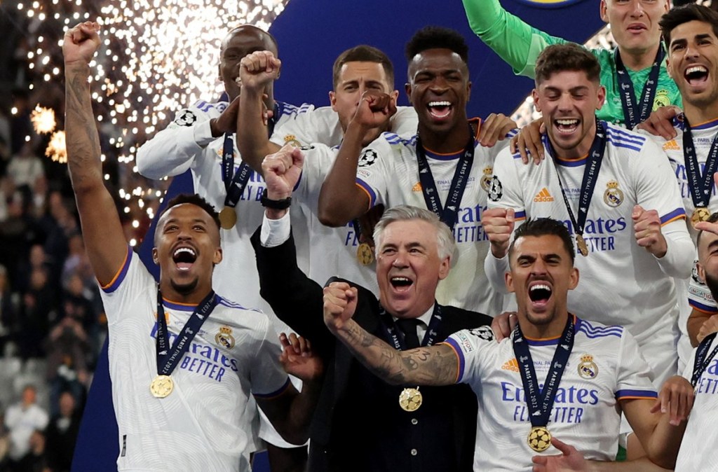 Carlo Ancelotti delivers again as Real Madrid beat Liverpool in UCL Final 2022