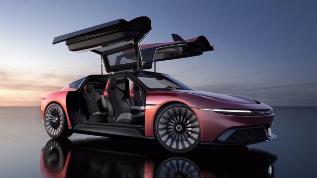 The specs for the Alpha5 have not been finalized yet but we do have some estimated figures for the base performance model. It will come with a battery capacity of more than 100kWh and have a range of over 480km in a single charge. In terms of performance, the EV will have a top speed of 250kmph and in a reference to the Back to the Future movies, achieve 0-88mph in 4.35 seconds.