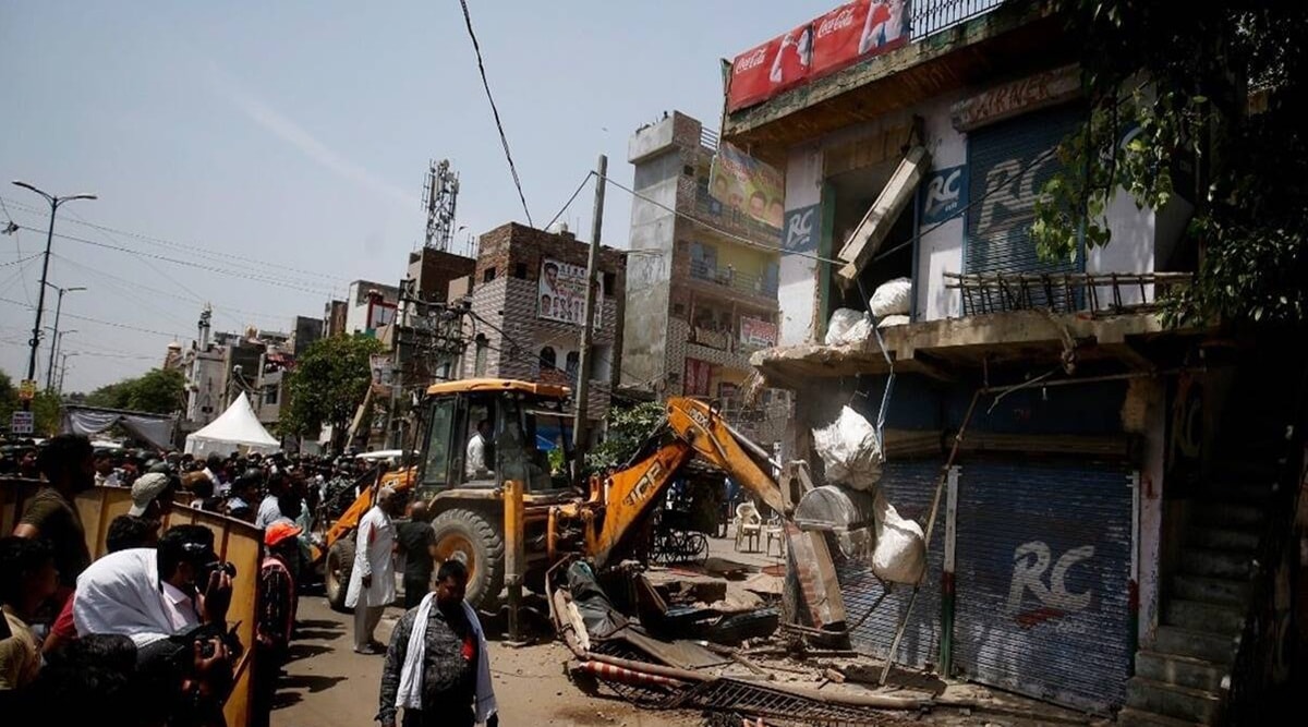 Delhi demolition drive