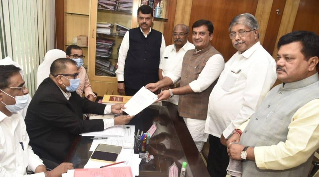 While Goyal’s renomination for the Upper House was on expected lines, the candidatures of Anil Bonde and Dhananjay Mahadik have come as a surprise. While Goyal’s renomination for the Upper House was on expected lines, the candidatures of Anil Bonde and Dhananjay Mahadik have come as a surprise.