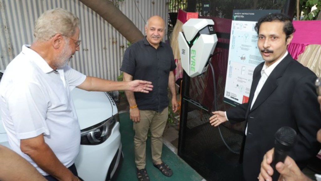EVRE installs East Delhi’s first residential EV charging facility in Mayur Vihar