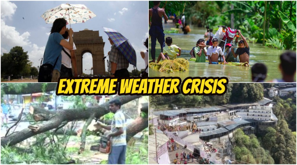 India Weather Updates May 18, extreme weather news, weather news, heatwave, floods, rains, moonsoon, forest fire, flash floods, Bengaluru, Karnataka, Kedarnath, Assam, Jammu and Kashmir, Vaishno Devi
