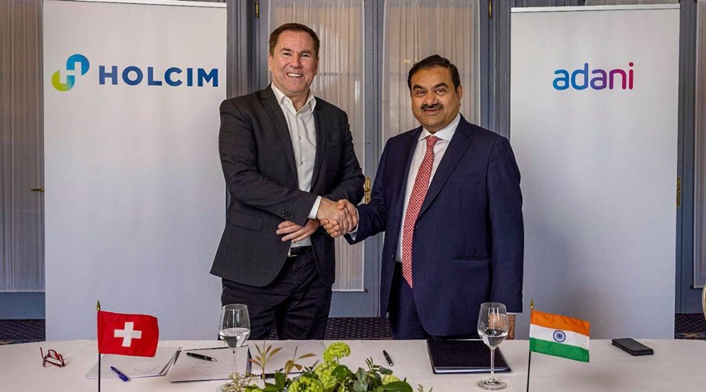 Adani Group, olcim India, cements deal