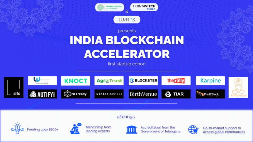 As per the company, the shortlisted startups will get an opportunity to fine-tune their business idea in the evaluation stage and engage with the government of Telangana, CoinSwitch and the investment partners As per the company, the shortlisted startups will get an opportunity to fine-tune their business idea in the evaluation stage and engage with the government of Telangana, CoinSwitch and the investment partners