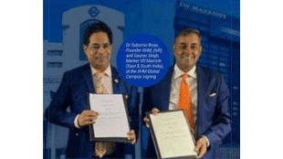 IIHM studentswould get first preference to be placed in Marriott hotels across India for their industrial training programmes.