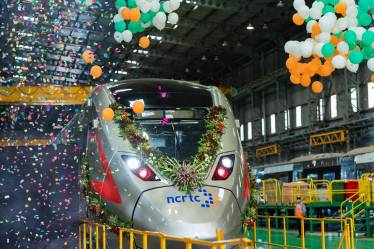 The sweat gets trapped in your pores and beard and makes your skin greasy,