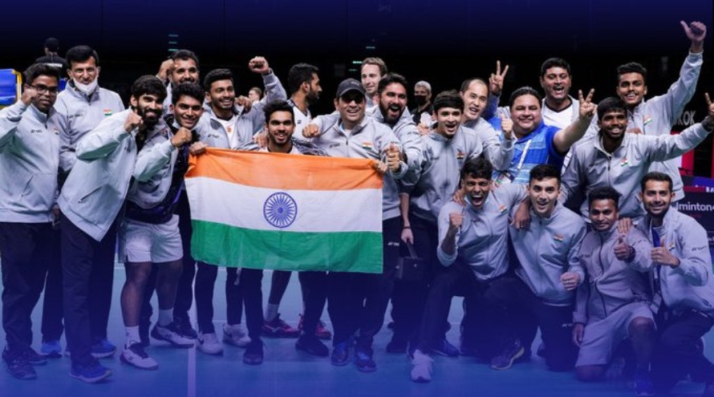 Thomas Cup, Thomas and Uber Cup, Thomas Cup 2022, India wins Thomas Cup, Lashya Sen, Kidambi Srikanth, Satwiksairaj Rankireddy, Chirag Shetty, Thailand, Bangkok, Indonesia Thomas Cup, Thomas and Uber Cup, Thomas Cup 2022, India wins Thomas Cup, Lashya Sen, Kidambi Srikanth, Satwiksairaj Rankireddy, Chirag Shetty, Thailand, Bangkok, Indonesia