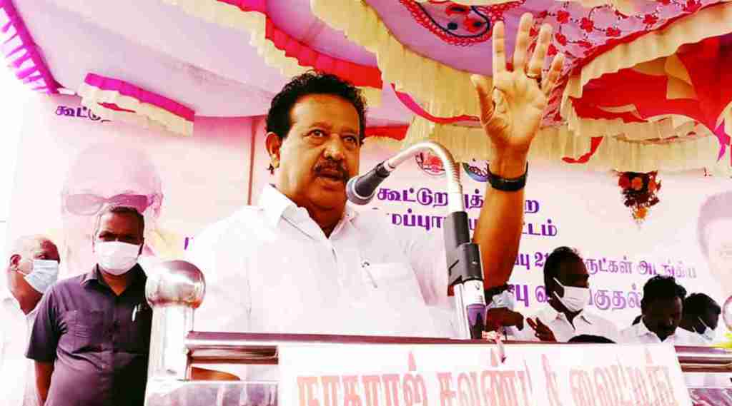 Tamil Nadu Higher Education Minister K Ponmudy. (Facebook)