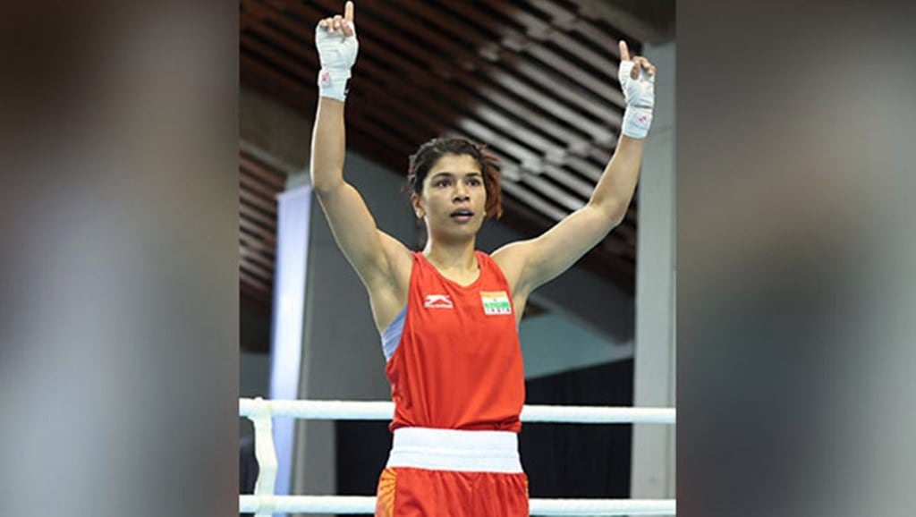 The Telangana boxer out-punched her Thai rival to win via unanimous 5-0 verdict. The Telangana boxer out-punched her Thai rival to win via unanimous 5-0 verdict.