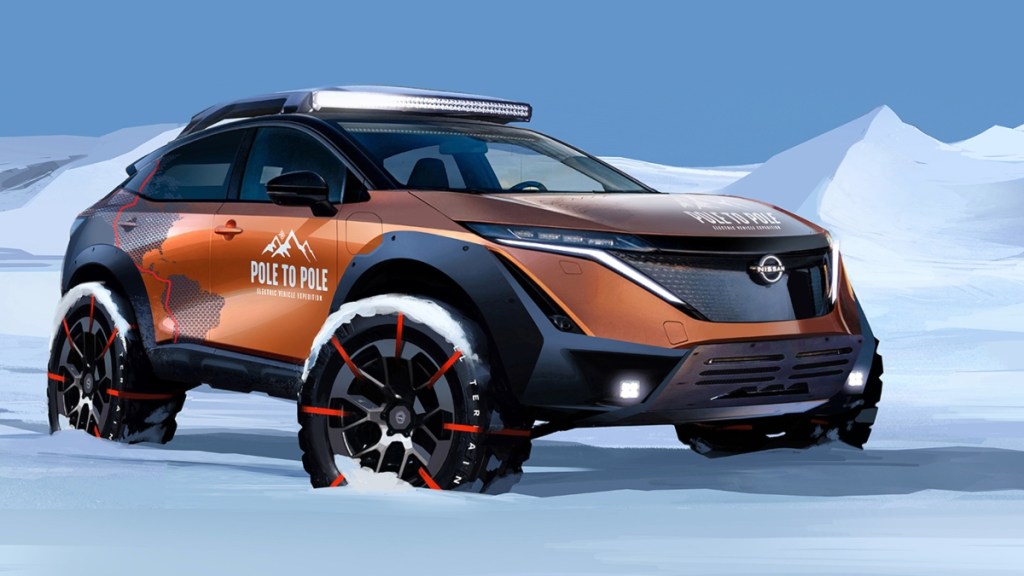 Nissan Ariya EV to drive from pole to pole in 2023