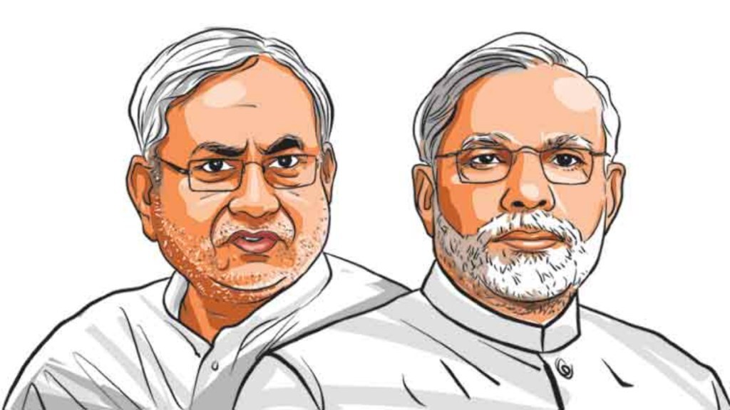 The BJP leadership looks to phase Nitish Kumar out of the state into a Central position, including as vice-president of the country. (Express Photo)