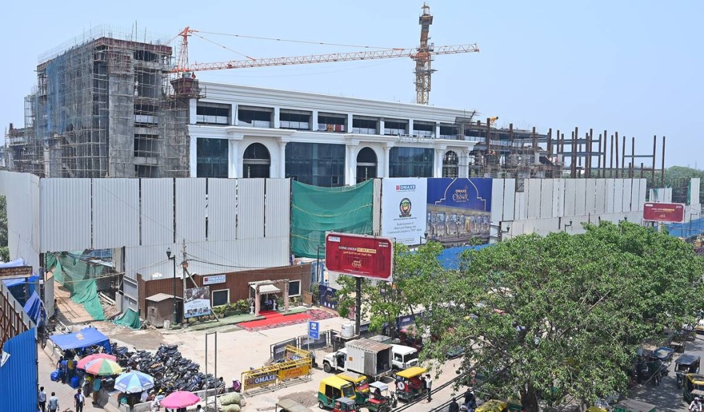 Omaxe Chowk likely to go under fit-out soon Omaxe Chowk likely to go under fit-out soon