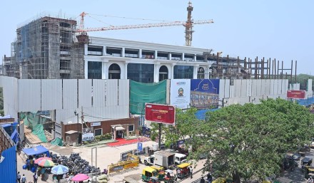 Omaxe Chowk likely to go under fit-out soon Omaxe Chowk likely to go under fit-out soon