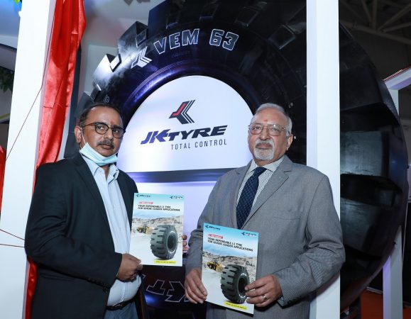 JK Tyre launches 4 new OTR tyre models at EXCON 2022 JK Tyre launches 4 new OTR tyre models at EXCON 2022