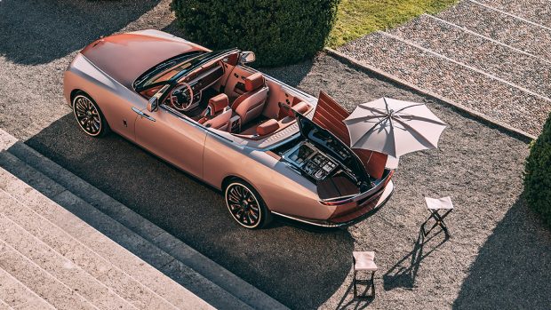 This is one of three Boat Tail models that Rolls-Royce plans to produce. The first example was sold at a whopping USD 28 million (approx. Rs 217 crore) and we expect this one to be priced close to that figure. While we might not know the exact price of this version of the Boat Tail, it is safe to say that Rolls-Royce has proven to the world once again that they are the masters when it comes to creating bespoke luxurious experiences on four wheels.