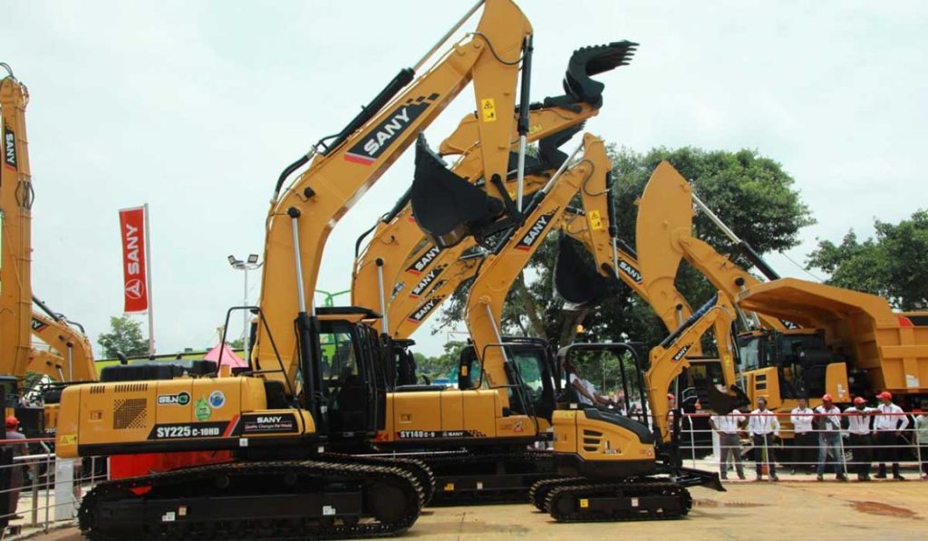 Sany Bharat launches 22 products at EXCON