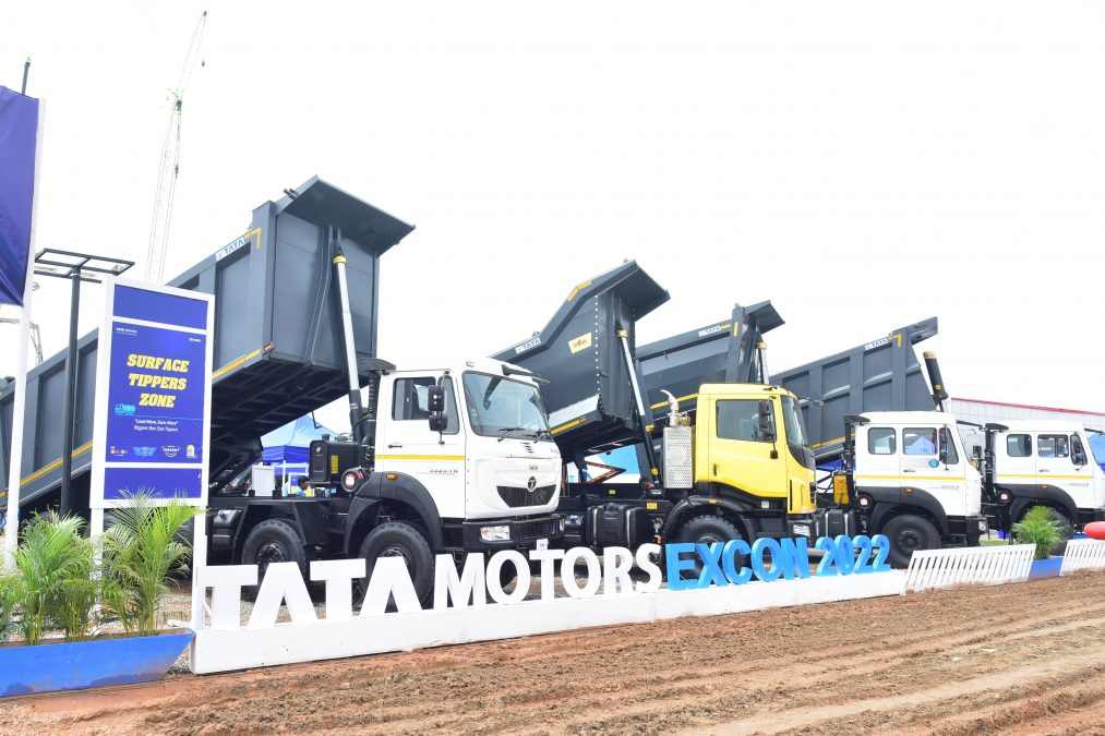 Tata Motors showcases CV range at EXCON 2022 Tata Motors showcases CV range at EXCON 2022