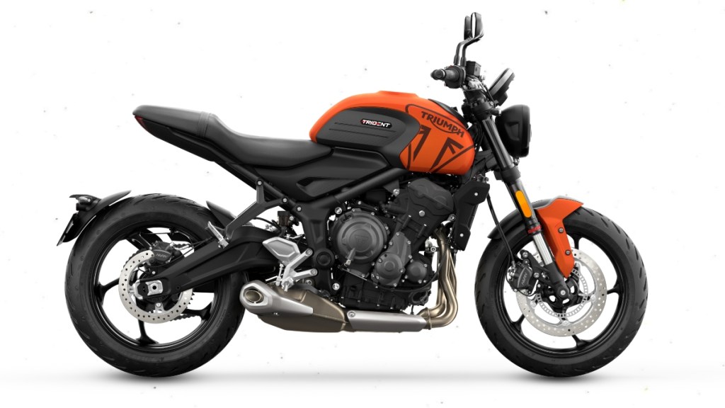 2022 Triumph Trident gets a splash of Matt Baja Orange colour
