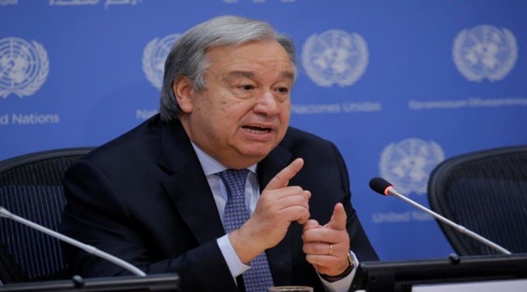 UN chief Antonio Guterres