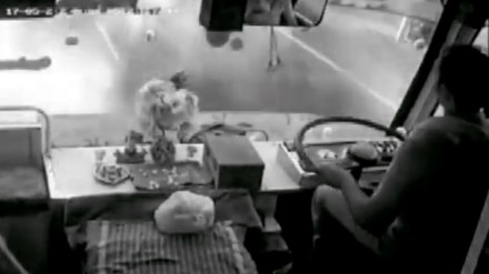 The incident reportedly took place on Tuesday evening, when a private bus coming from Edappadi collided with another coming from Thiruchengode. The incident reportedly took place on Tuesday evening, when a private bus coming from Edappadi collided with another coming from Thiruchengode.