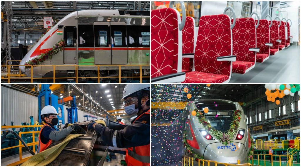 Delhi Meerut RRTS, Alstom, Savli, Made in India, Indian railways