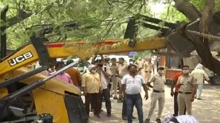 anti encroachment drive in delhi pic