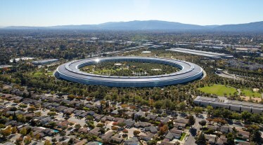 Aerial Views Of Silicon Valley Housing And Tech Campuses