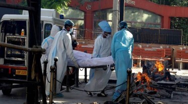 covid 19 deaths in india pic