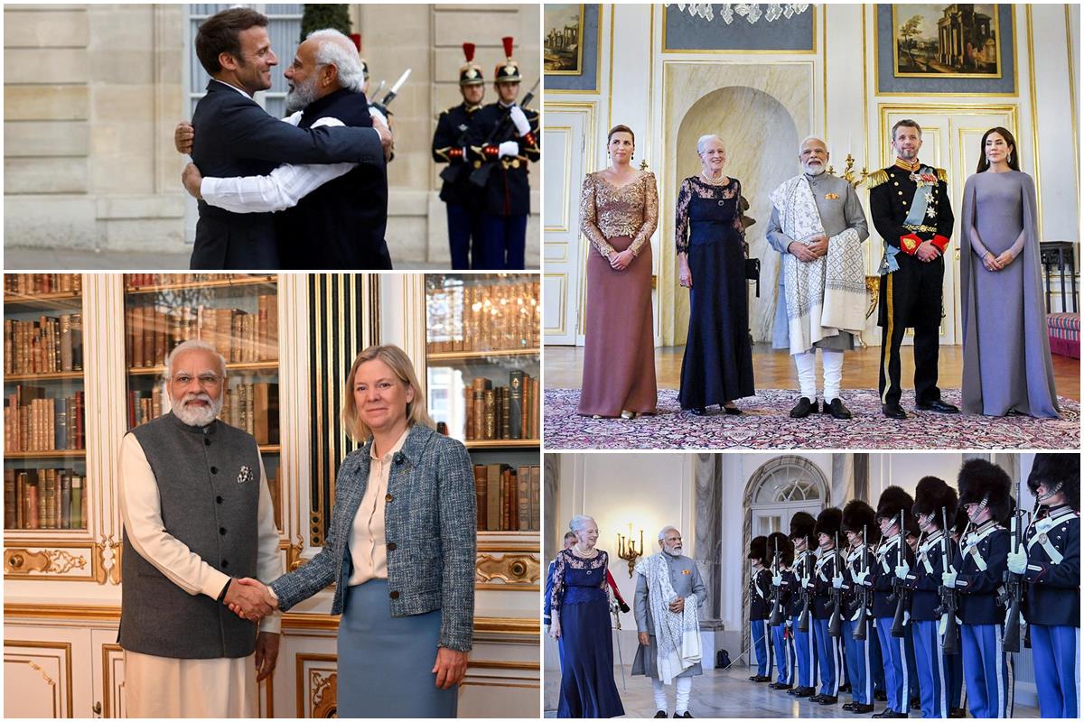modi in france, modi europe visit, pm modi in germany, modi in europe, modi in denmark, Mette Frederiksen, denmark photos, Copenhagen, Marienborg, German Chancellor Olaf Scholz, German Chancellor, Olaf Scholz, berlin, germany, germany photos