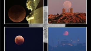 chandra grahan 2022, total lunar eclipse blood moon, lunar eclipse 2022, grahan 2022, surya grahan 2022, blood moon, blood moon photos