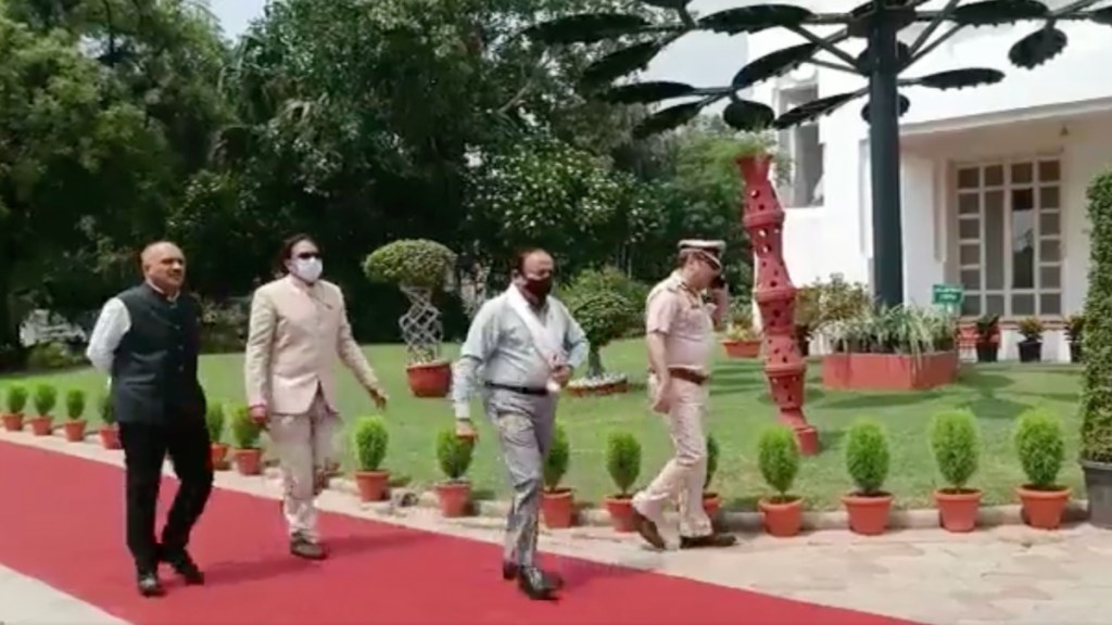 The Chandni Chowk MP said in a tweet that he was asked by an officer to vacate the seat, stating that it was reserved. 