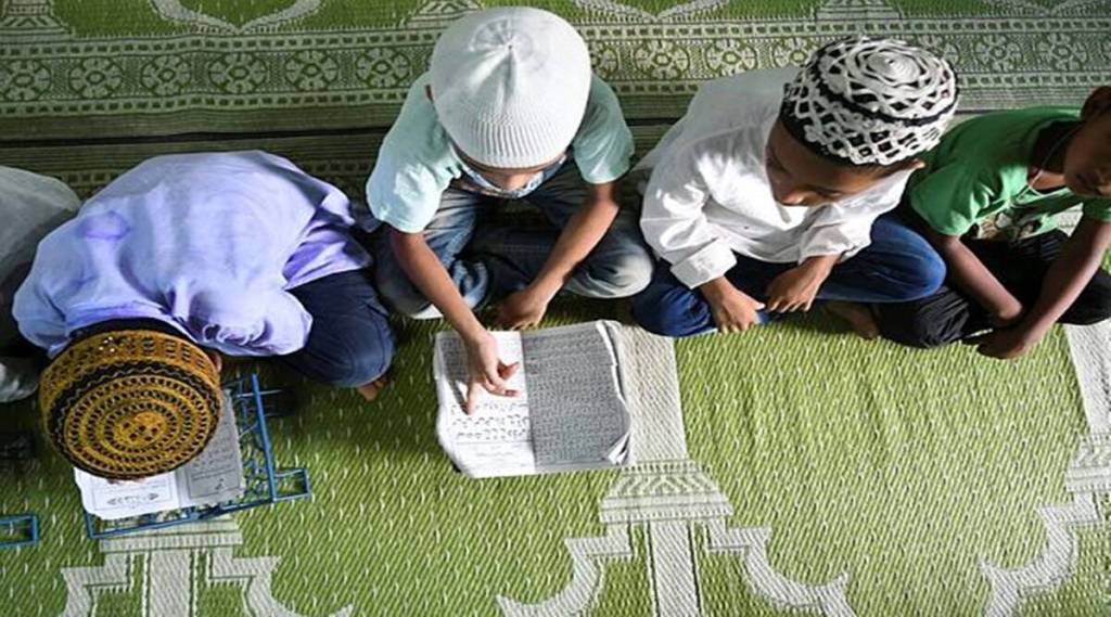 While there are nearly 16,461 madrasas in the state currently, the state government provides grants to 560 of them. (Express photo by Abhisek Saha/Representational)