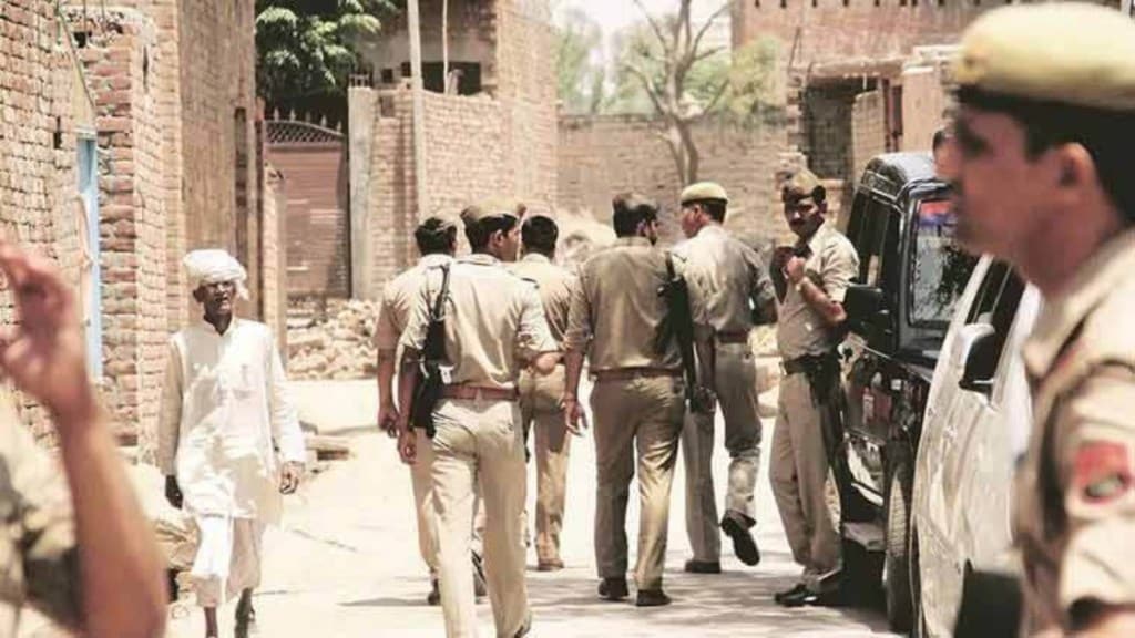 The clashes started over some flags that were put up on the occasion of Parashuram Jayanti, which is on the same day as Eid.