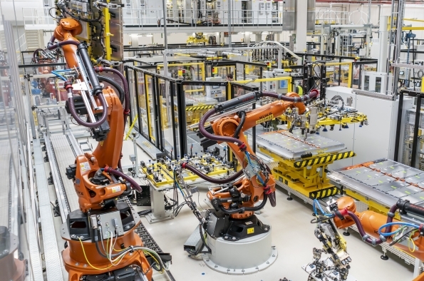 Skoda begins production of MEB battery systems Skoda begins production of MEB battery systems