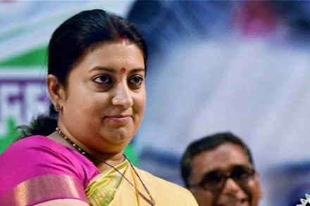 Union Minister Smriti Irani hits back at Congress. Union Minister Smriti Irani hits back at Congress.